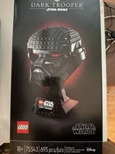LEGO Star Wars Dark Trooper Helmet Collection 75343 693 pcs 18+ Stand