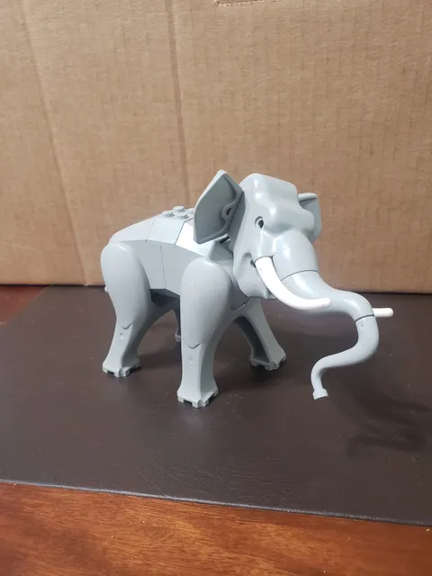 Lego Light Gray Elephant Adventurers Orient Expedition #7418 