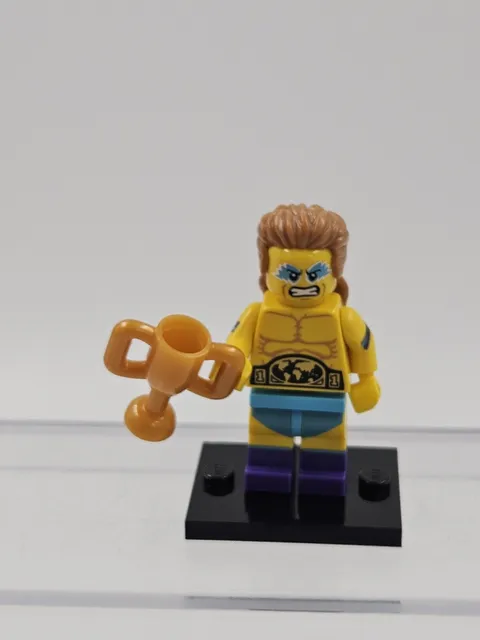 LEGO Collectible Series 15 col15-14 Wrestling Champion Minifigure Set 71011