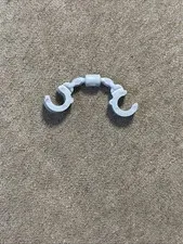 LEGO Minifigure Utensil Handcuffs Light Gray