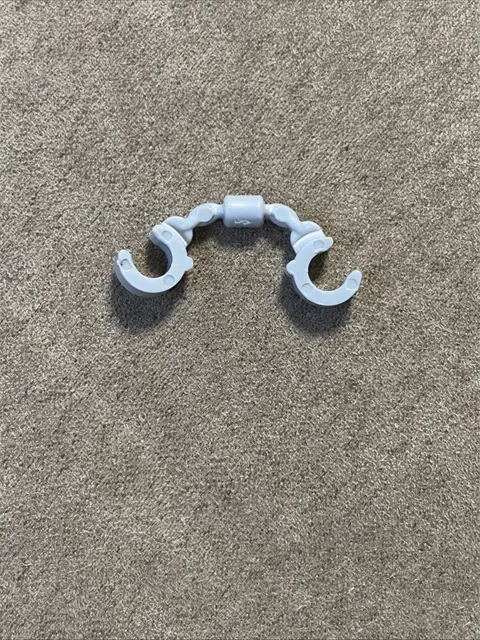 LEGO Minifigure Utensil Handcuffs Light Gray