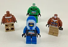 Lego Arctic Minifigure Lot Polar Scout Explorer Aviator Mini Figure Parts Lot