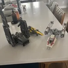 3 Star wars lego sets NOT COMPLETE READ DESCRIPTION 