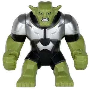 LEGO® Minifigure Super Heroes sh0102 Green Goblin Olive Green Skin Large Figure