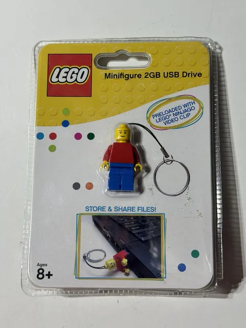 Lego Minifigure 2GB USB Drive Brand New & Sealed 