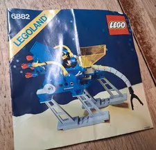 Lego 6882 Walking Astro-Grappler Instruction Manual Used No Bricks Legoland