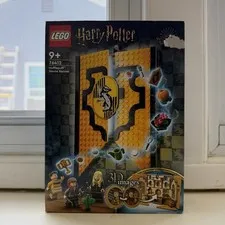 LEGO Harry Potter 76412 – Hufflepuff House Banner – New & Sealed – Retired Set