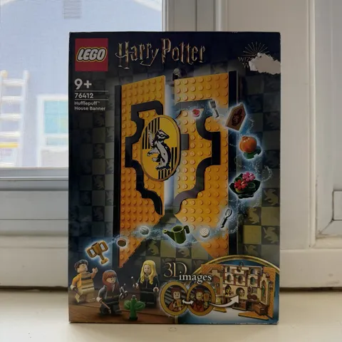 LEGO Harry Potter 76412 – Hufflepuff House Banner – New & Sealed – Retired Set
