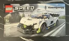 LEGO 76900 Speed Champions Koenigsegg Jesko 280 pcs/pzs Retired 2023 NISB