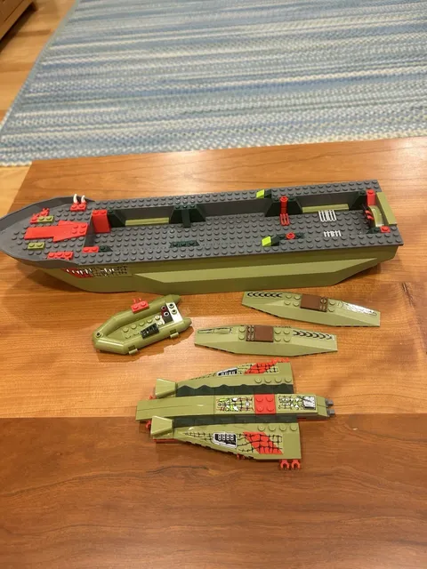 Vintage Lego Dinosaur Boat Ship &Aircraft Lot Partial Incomplete Replacement Par