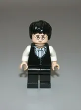 LEGO Harry Potter Yule Ball vest bowtie minifigure