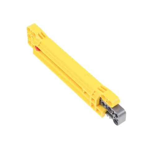 1x LEGO Technic Crane Boom 1x14x2 Yellow Gear Rack New Dark Gray 18942 18940