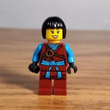 Lego Minifigure Ninjago Nya in Red Honor Robe Day of the Departed No Accessories