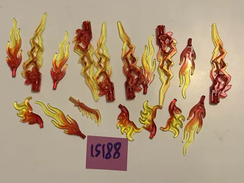 Lego Flames Parts Lot