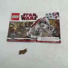 LEGO Star Wars Republic Swamp Speeder 8091 Instruction Manual ONLY Retired 2010