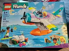 LEGO Friends 41752 Sea Rescue Plane Building Set 203pcs, Ages 6+, Vehicles