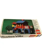 Vintage LEGOLAND 356 540 Swiss Villa 100% Parts Complete w Manual