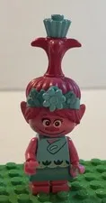 LEGO POPPY MINIFIGURE TROLLS WORLD PINK FIGURE