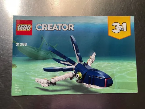 2019 LEGO 31088 Manual Booklet Used Condition