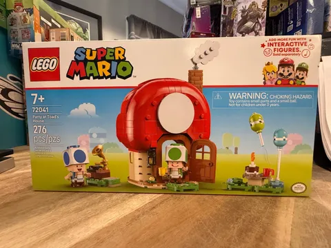 LEGO Super Mario Party at Toad’s House 72041 Set (276pcs) FACTORY SEALED