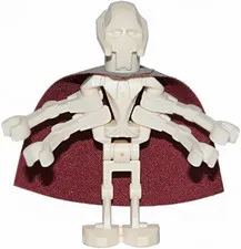 LEGO Star Wars General Grievous Straight Legs Cape Minifigure rare from 2005