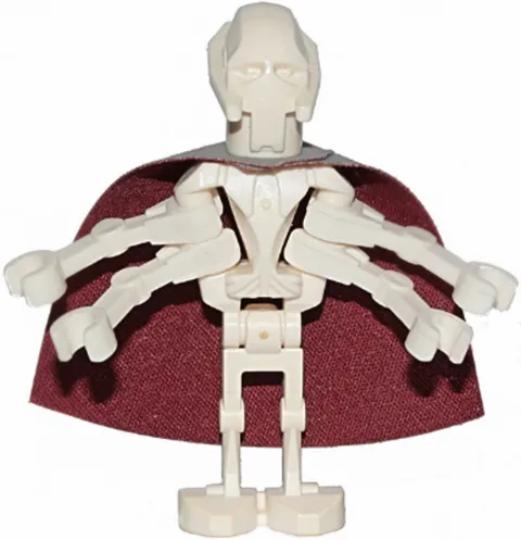 LEGO Star Wars General Grievous Straight Legs Cape Minifigure rare from 2005