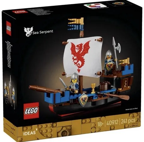 LEGO IDEAS 40912 Sea Serpent GWP New