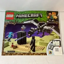 LEGO Minecraft 21151 The End Battle - Instructions Manual Only 