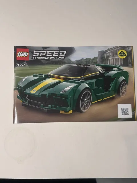 Lego #76907 Lotus Evija Speed Champions Retired INSTRUCTIONS ONLY