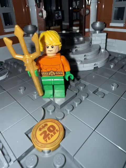 LEGO DC Aquaman Minifigure sh0050 - Set 76000 (Read Description) 100% LEGO