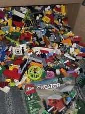 Bulk Lego 4.3LBS ✨️ 4 Mystery Figs✨️ Assorted Pieces And Blocks Misc Sets