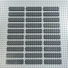 LEGO Plates 2x6 2x8 2x10 3795 3034 3832 Gray Black Red White Lot PICK 3 SAVE 67%