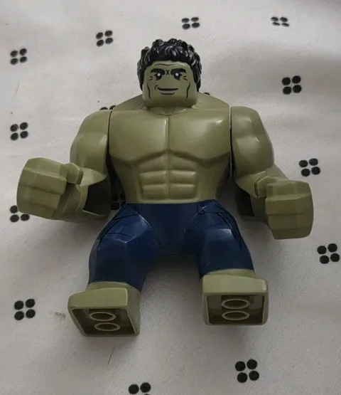 Lego Hulk Minifigure Blue Pants 76131 sh0577 Avenger Marvel Super Heroes