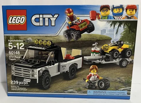 LEGO CITY *ATV RACE TEAM* SET 60148 *NEW SEALED BOX* 4 WHEELER, QUAD, 4X4 TRUCK
