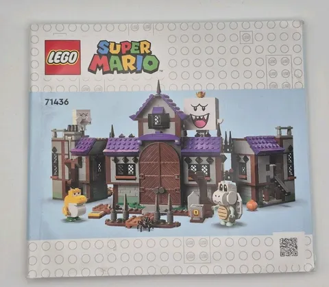 LEGO Super Mario King Boo’s Haunted Mansion 71436 Instruction Manual