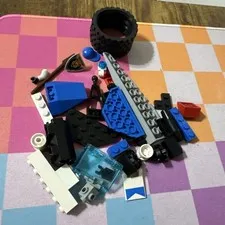 Vintage 1990s Lego Lot Tires Pieces Minifig Arm & Spear  Assorted Pieces