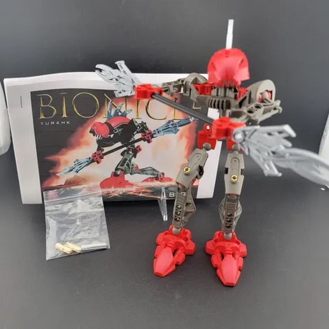 LEGO BIONICLE: RAHKSHI TURAHK (8592 ) NO Kraata Build is Complete Spare Pcs READ