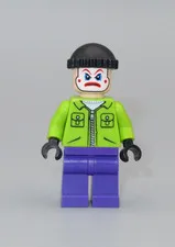 LEGO Batman The Joker Henchman green purple clown face minifigure 6863