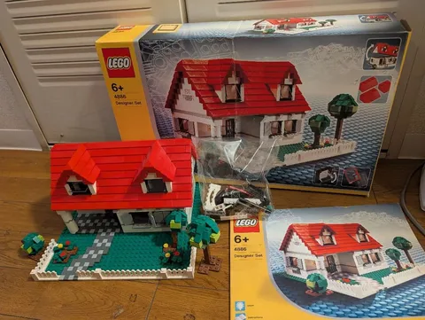 LEGO 4886 Designer My Home Complete Set Box Instructions Parts
