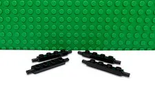 Lego 4 Black 1x4 Plate Axle Tire Frame vehicle car truck NEW