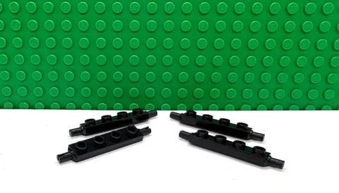 Lego 4 Black 1x4 Plate Axle Tire Frame vehicle car truck NEW