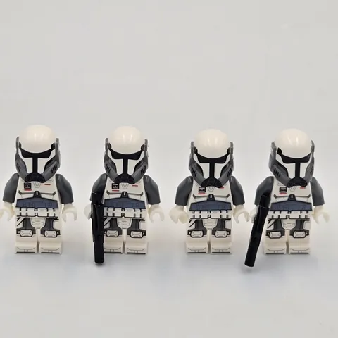 LEGO Star Wars Imperial Commando Minifigure LOT of 4 75373 Ambush on Mandalore