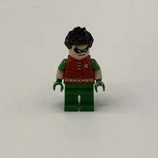 LEGO DC Super Heroes Batman II Robin Minifigure sh0200 Jokerland 76035
