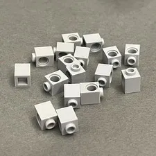Lego 6541 Light Blue Gray Replacement Add-on Pieces Parts Lot of 17