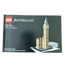 LEGO Architecture Big Ben 21013 Instruction Manual Booklet London Landmark