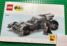 Lego Batman #76331 Instruction Booklet With Unused QR Code ONLY NO BOOK