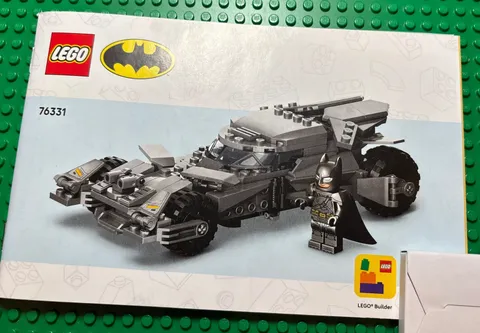 Lego Batman #76331 Instruction Booklet With Unused QR Code ONLY NO BOOK