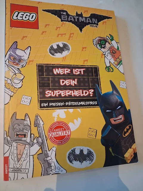 Lego DC Comics Batman Movie Album, Ameet, For Collectors, Like New
