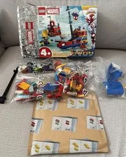 LEGO 11208 Marvel Team Spidey Pirate Ship Toy SuperHero Set Ship - NO Spidey HAT