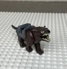 LEGO 79012 The Hobbit Lord of The Rings Dark Brown Warg With Black Nose Mirkwood